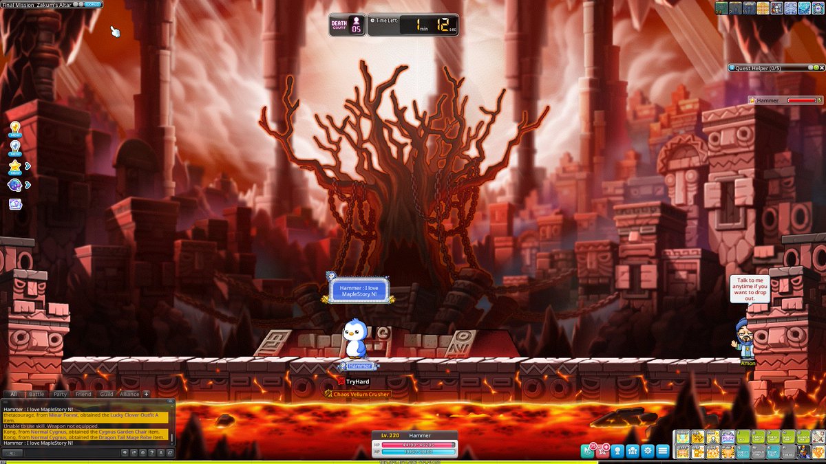 Name: Hammer
Server: Fang

#MapleStoryUniverse #MapleStoryN #PudgyPenguins
<a href="/MaplestoryU/">MapleStory Universe</a> <a href="/pudgypenguins/">Pudgy Penguins</a>