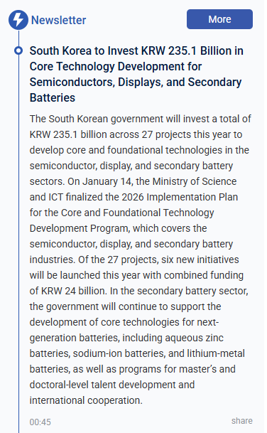 jczuleta's tweet image. South Korea will invest in aqueous #zinc, #sodium-ion &amp;amp; #lithium-metal batteries.