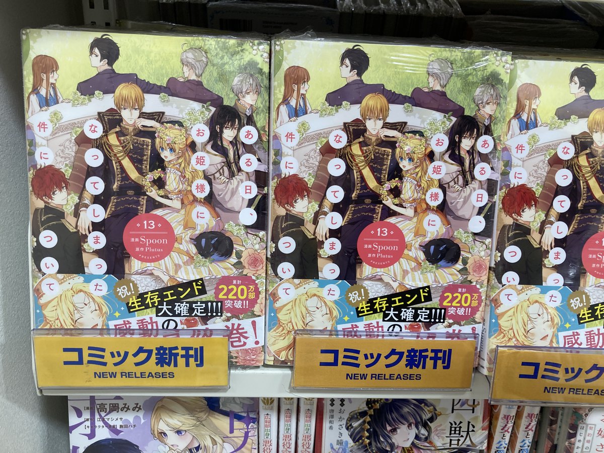 ある姫グッズセット 書籍入荷情報】 「ある日、お姫様になってしまった件について(13)」 が