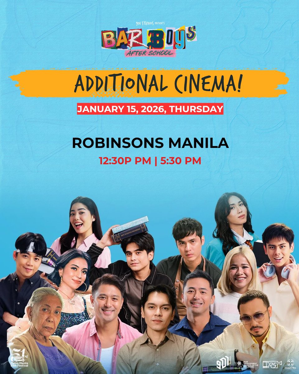 Bar Boys: After School tweet media