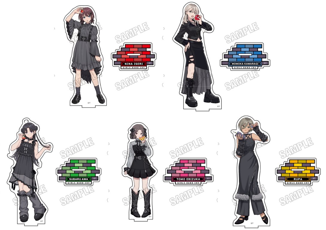 コレイズにて予約受付開始！ ガールズバンドクライ_描き下ろしBIG