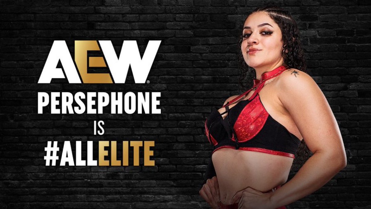 KXNGAO's tweet image. PERSEPHONES OFFICIAL ALL ELITE GRAPHIC! #AEW #AEWDynamite