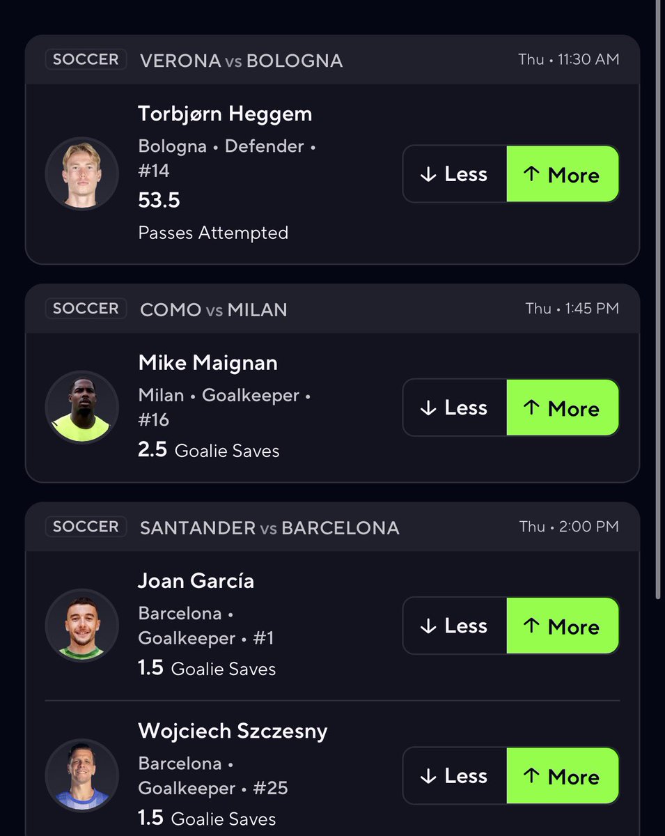 PotdPrizepicks's tweet image. PrizePicks 10X⚽️

When we CASH this B2B slip for Free⬇️
1 person that LIKES &amp;amp; COMMENTS will win $150💰

🔗⬇️