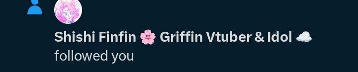 breadbornloaf's tweet image. Chat I literally fucking won holy crap.
Best vtuber award goes to @shishifinfin 
#VTubers