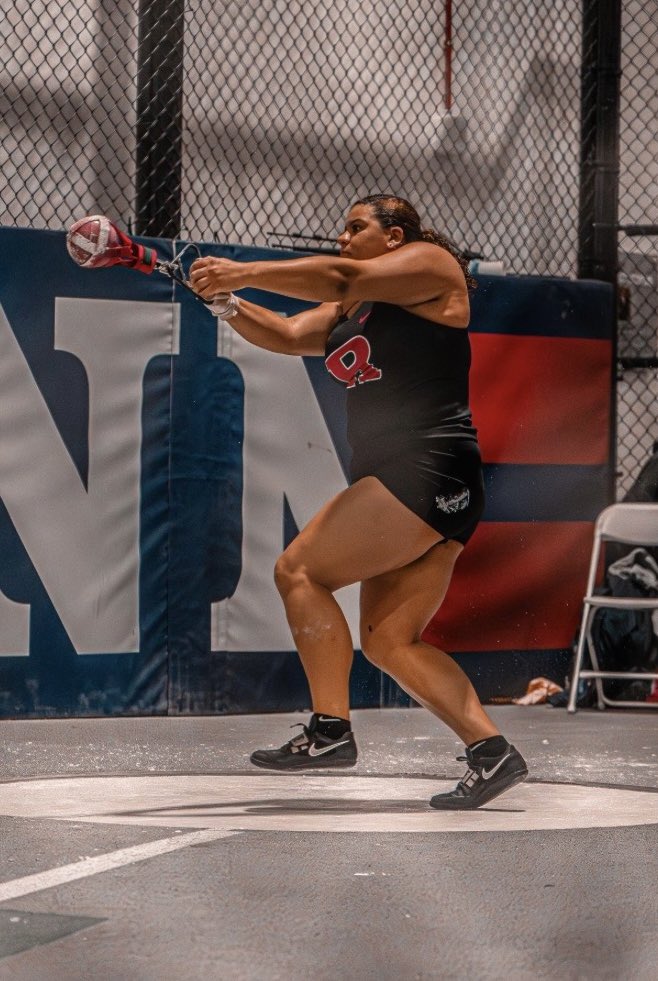 Great start to a new season. Over a 2 ft PR. <a href="/CiaraDemarest9/">Ciara Demarest</a> #rutgerstrackandfield