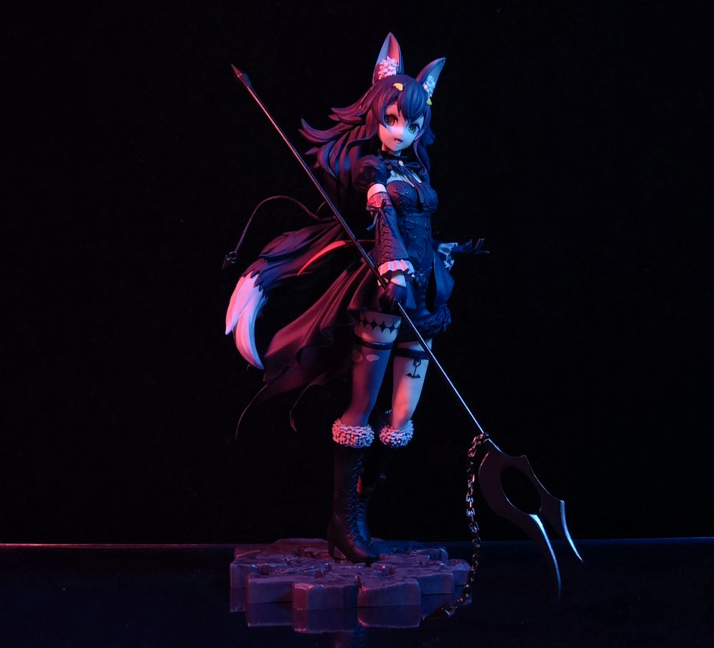 一番くじでゲットしたミオしゃのフィギュア！ 非常に良いです。飾り方