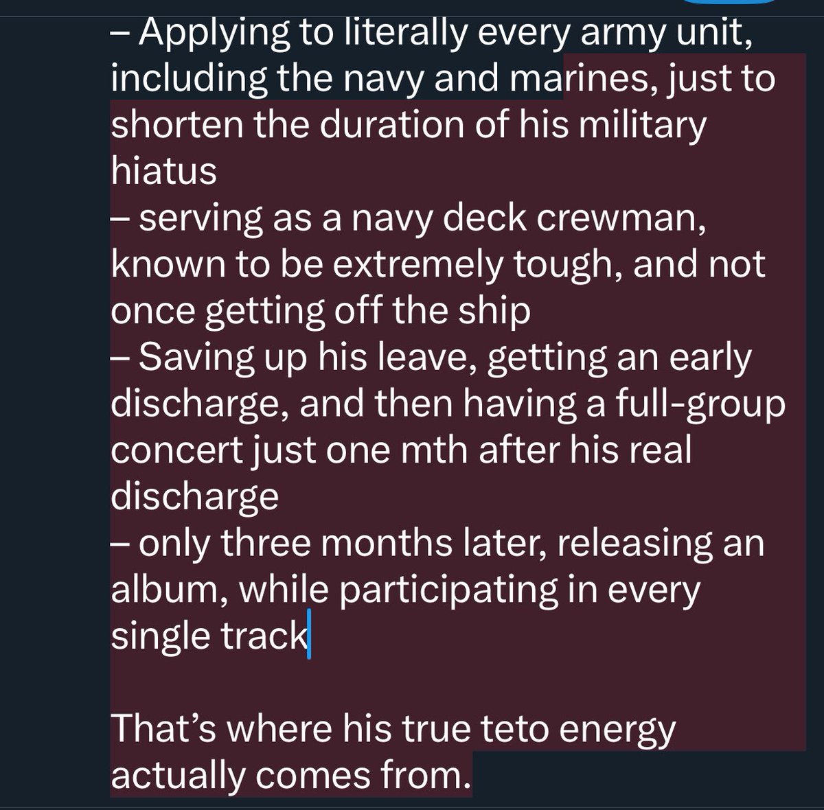 MaximumPIL's tweet image. this kmyday tweet gaining traction🥹 never forget… 

“Wonpil himself says that wearing super cute items makes him a ‘teto man’ but honestly, the teto power from wearing cute stuff is like 1%.

Wonpil’s true teto power comes from: