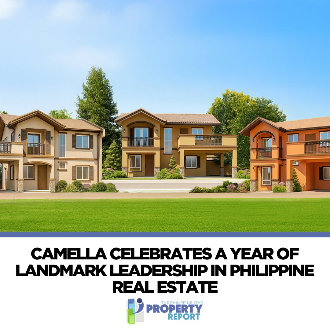 Camella concluded 2025 with sustained expansion, portfolio diversification, and market strength—reinforcing its dominance as a growth driver within the national real estate sector. #BrandedUp #PropertyReport

READ MORE: propertyreport.ph/residential/20…