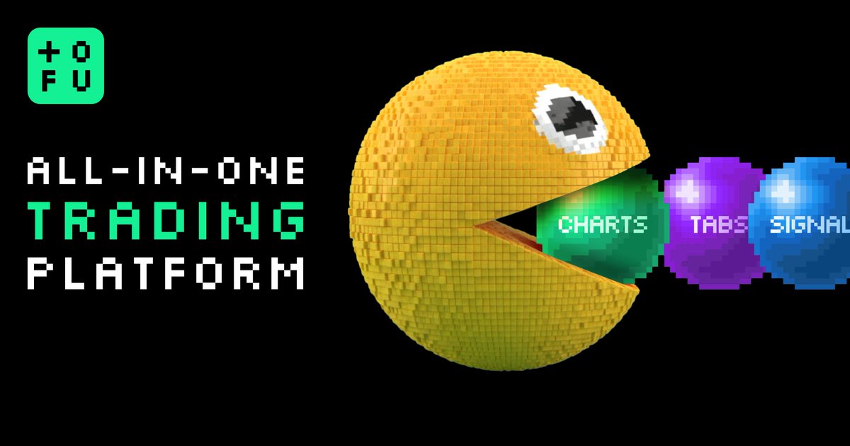 🎮 All-in-one trading, arcade style

TOFU packs your charts, tabs &amp; signals into one screen – no more tab-hopping, no more chaos.

Just open TOFU, lock in, and trade like you’re playing your favorite game. 🟢📊

Less noise. More flow.

Same pro tools, way more fun. ⚡️💚