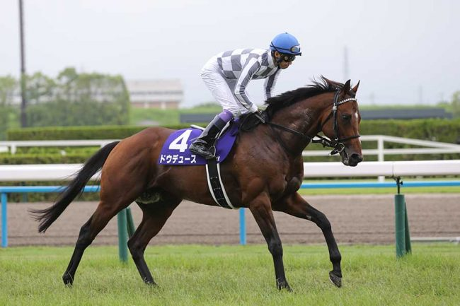 livedoornews's tweet photo. 【発表】ドウデュースの産駒誕生、ノーザンファーム第1号 母は仏G2勝ちのヴォーセル
https://t.co/mCEJbO7xYc

ドウデュースは武豊とのコンビでG1通算5勝を挙げ、2025年に種牡馬となった。母はフランスG2・アルレ賞勝ちのヴォーセルで、生まれたのは牝馬という。 https://t.co/DzD7nYepAO