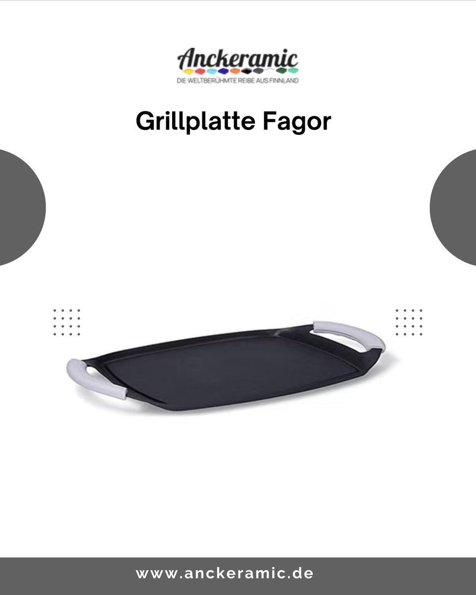 anckeramic's tweet image. Grillplatte Fagor | Vielseitige Grill-Meisterin 🔥🍖 —

#grillen #kochen #fagor #anckeramic #grillplatte #steakhouse #germany #german #anckeramic #bbqathome #gesundessen #küchenchef 

🛒 Jetzt bestellen: anckeramic.de/product-page/g…

📦 Schnelle Lieferung |
