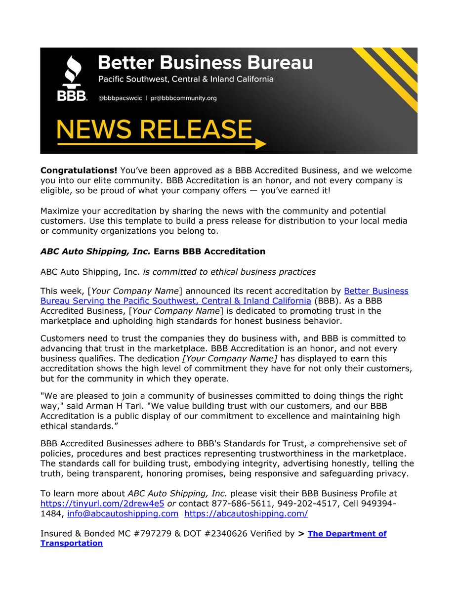 ABCAutoShipping's tweet image. yelp.com/portfolio_proj…