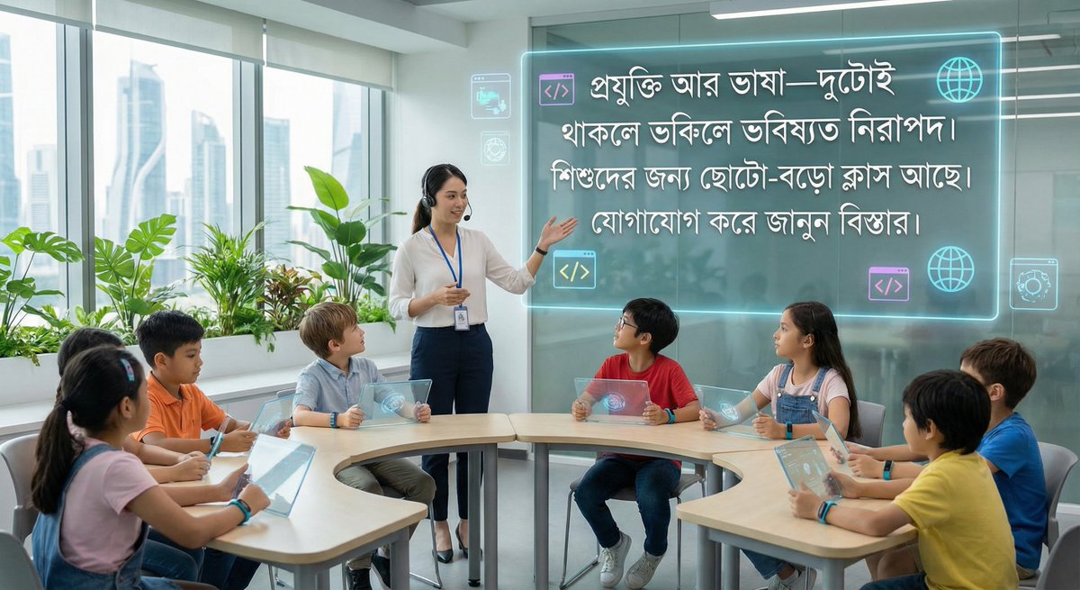 কোডিং শেখালে কাজের বাজারে এগিয়ে থাকবেন।
#LifeChangingOpportunity #ruhulit #skills #kidsactivities