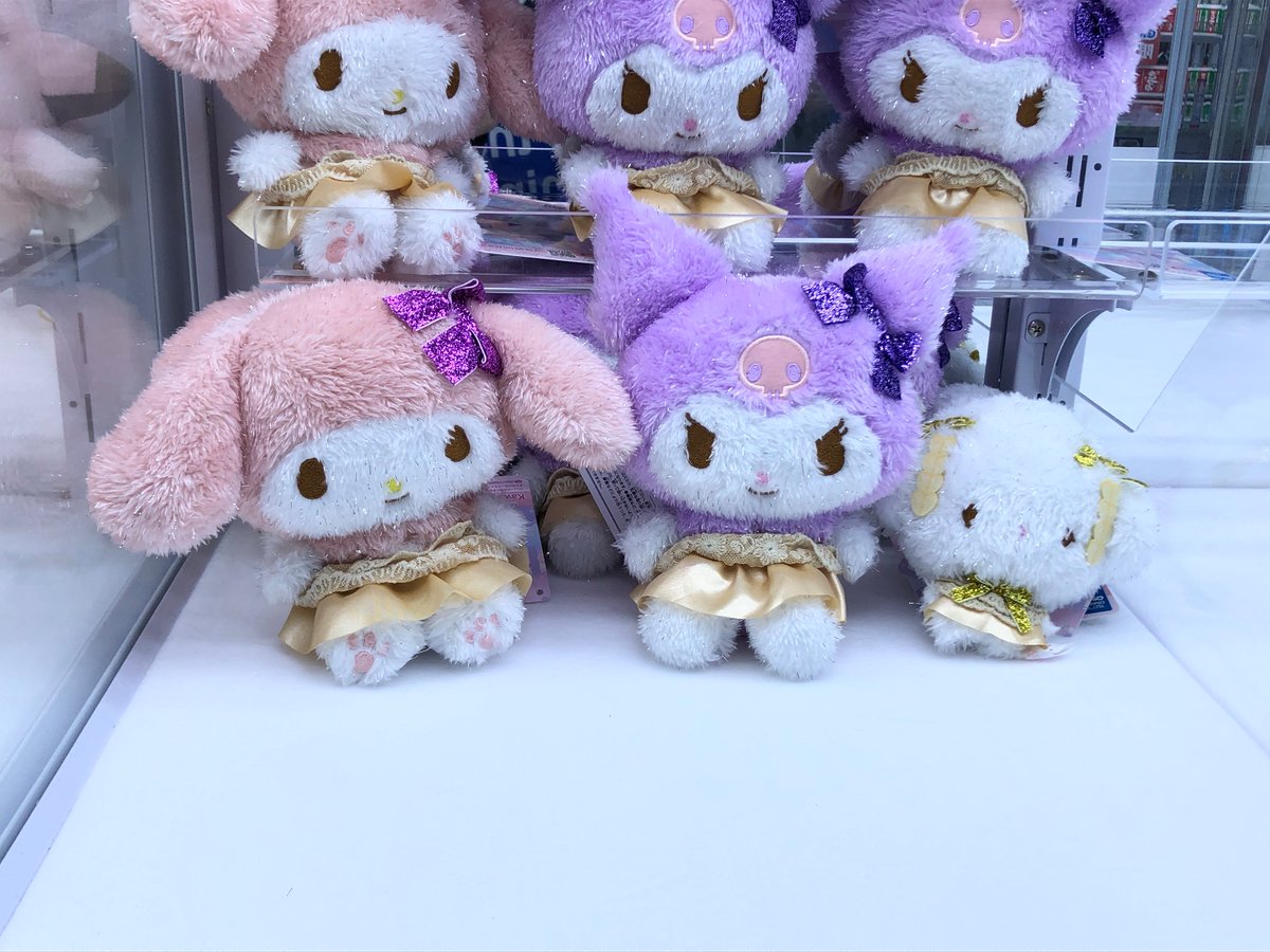 下記の景品が入荷しております。 ⭐︎サンリオキャラクターズ おめかし