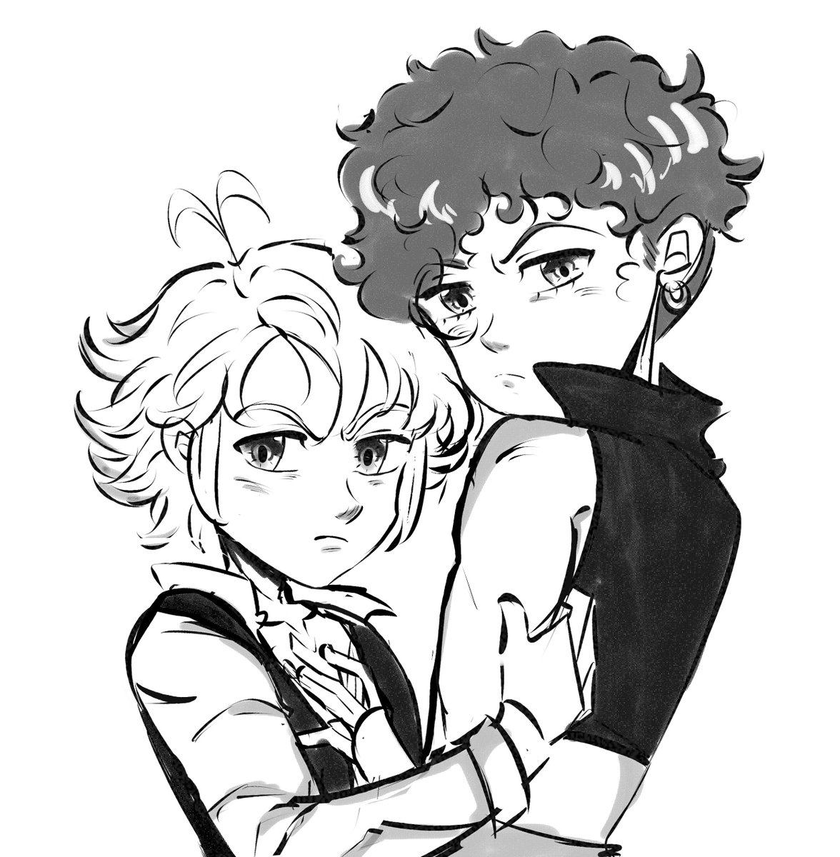 monosgays's tweet image. height difference on nanatsu no yaoi........