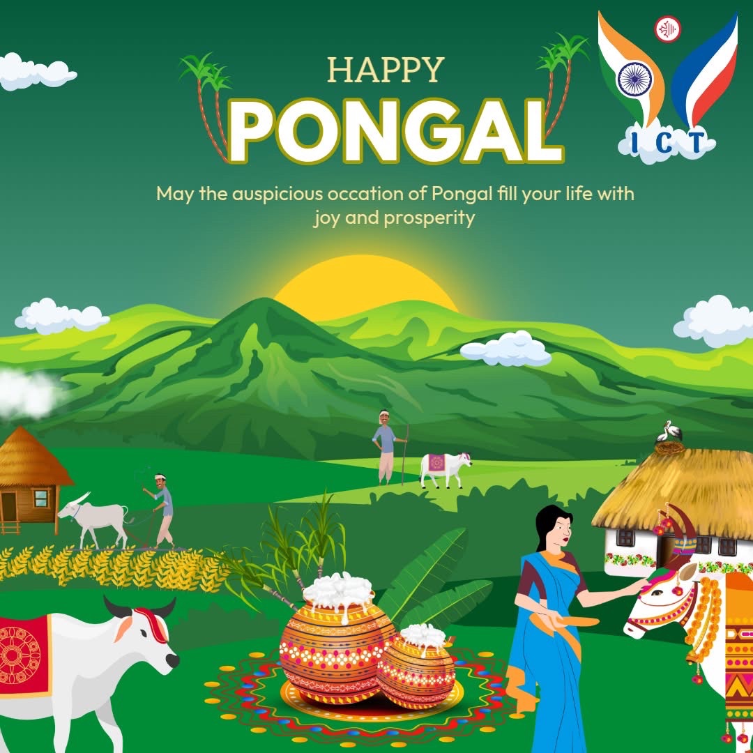 ICT_Asso's tweet photo. 🌞May the warmth of the sun bring you happiness and success in all your endeavors. Happy Makar Sankranti, Pongal, Bihu
#makarsankranti #pongalcelebration #pongal #pongal2026 #bihu2026 https://t.co/xybFEd9XXW