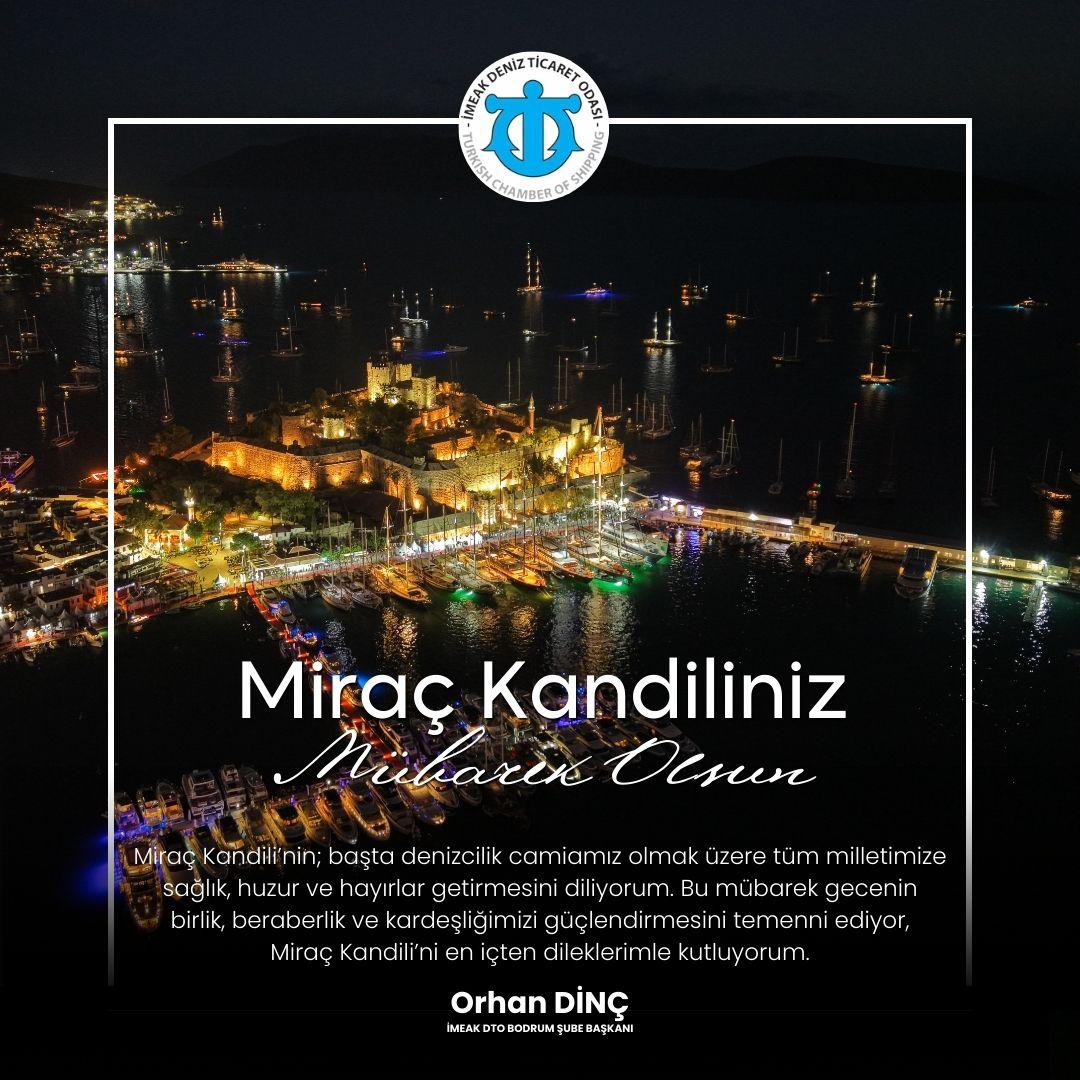 Miraç Kandilimiz Mübarek Olsun...