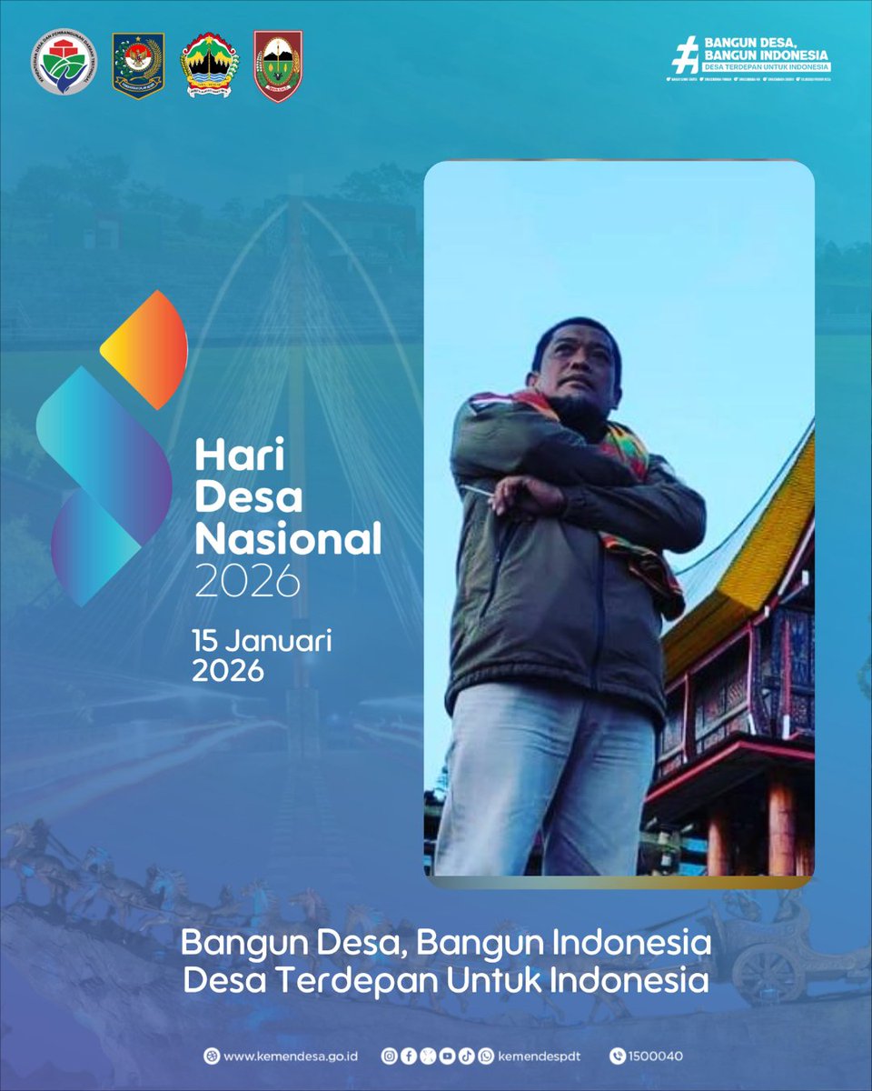 #BangunDesaBangunIndonesia
#DesaTerdepanUntukIndonesia
#HariDesaNasional2026
#KementerianDesaPDT
#PendampingDesaHebat
