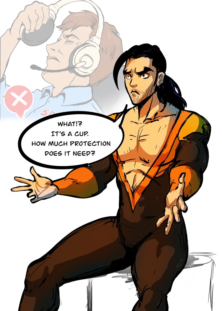 FleurashDesign's tweet image. Flambae had one job.