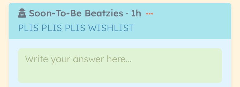 OverdriveLab's tweet image. pertanyaan pertama dibuka dg wishlist! aku jawab di QRT ya kawan