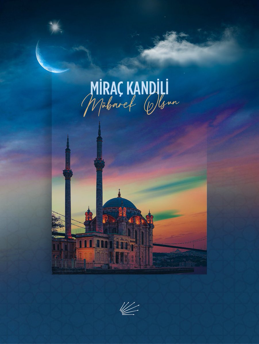 herkesicinCHP's tweet photo. Miraç Kandili’nin; ülkemize huzur ve adalet getirmesini temenni ediyor; tüm yurttaşlarımızın kandilini kutluyoruz. https://t.co/ks9T8FzMxo