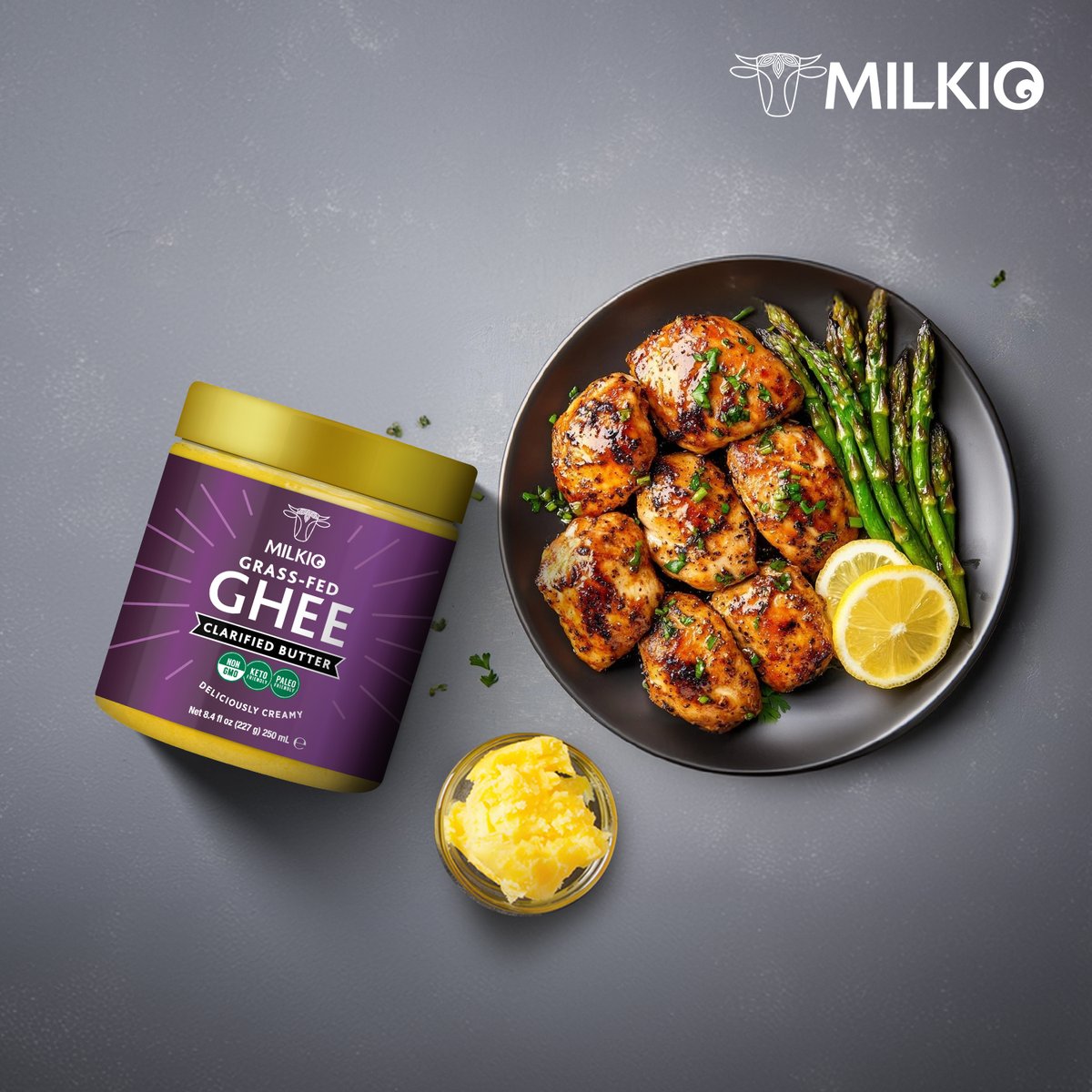 MilkioFoods's tweet image. 🔥 Build a Premium Market Presence with Milkio Grass-Fed Ghee
📦 Partner with Milkio — where profitability meets performance.
DM us or visit 👉 bit.ly/4oRk6Lg
📧 contact@milkio.co.nz
🔗 Learn more: bit.ly/3Mw68B9
#goatghee #grassfedghee #privatelabel #supplier