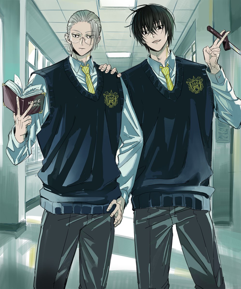 ナグサカ  学園パロ