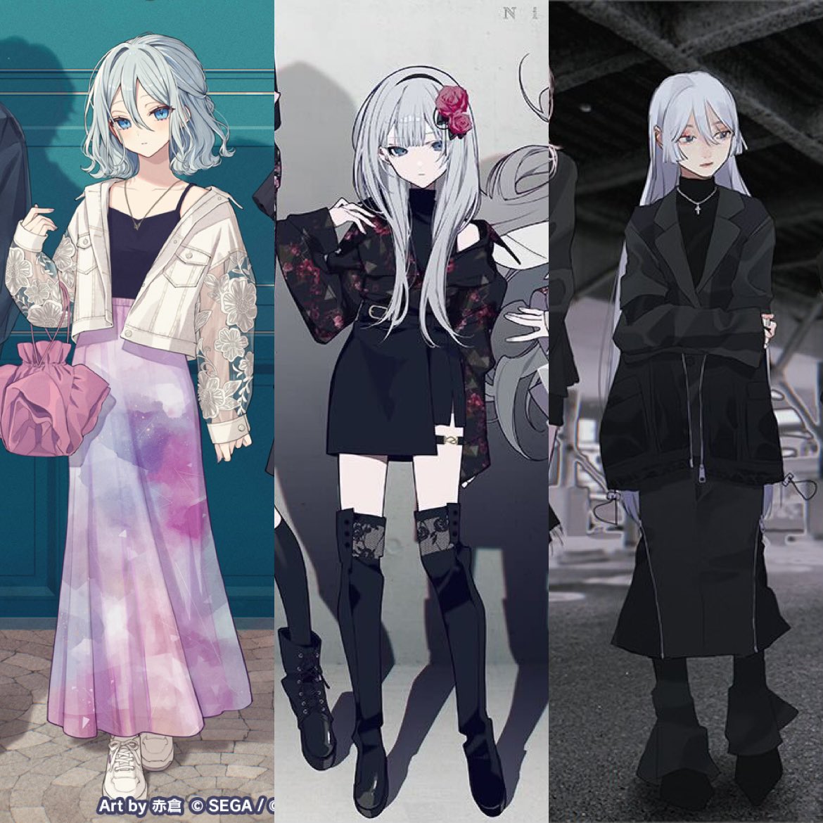 プロセカZOZOTOWNコラボのイラストをまとめてみた（ニーゴ）