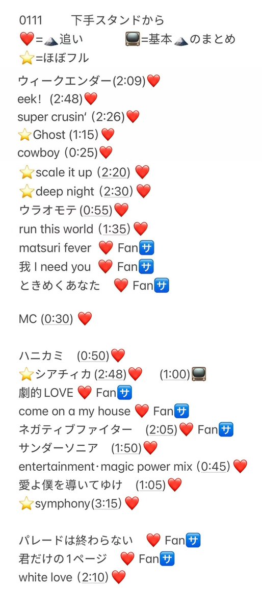 平成㍻ 🎥 ①/①① 🅾️坂

🐿️ト
Fan🈂️🐜

🗻🐭🐜🍚🌊🌟🐸
❤️🩷🧡💙💜💛💚
🐚🐦 DⓂ️まで