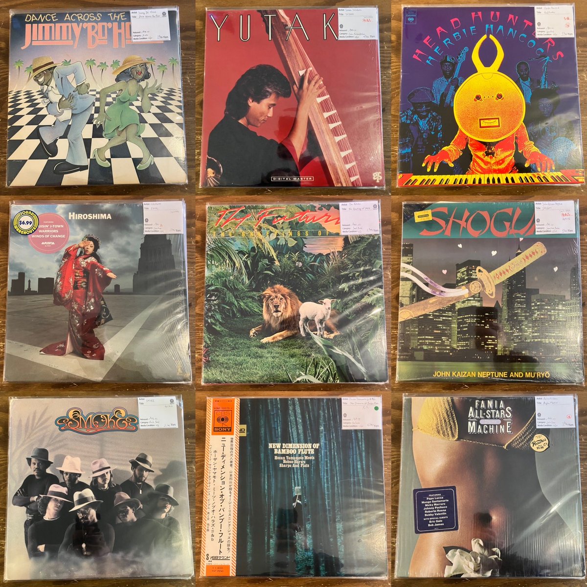 GOOD_NEAR_REC's tweet photo. ▶︎NEW ARRIVALS◀︎

Used 12inch
写真掲載盤以外もいつも通りちまちま追加してます。

▫️営業時間　▶︎13:00〜21:00 (1:00PM〜9:00PM)
▫️定休　▶︎ 毎週火曜日 EveryTuesday

ご不要になりましたレコード、CD、テープ、音響機材等の買取もしています、どうぞお気軽にお問い合わせ下さい☺︎ https://t.co/uFWcIgnCHW