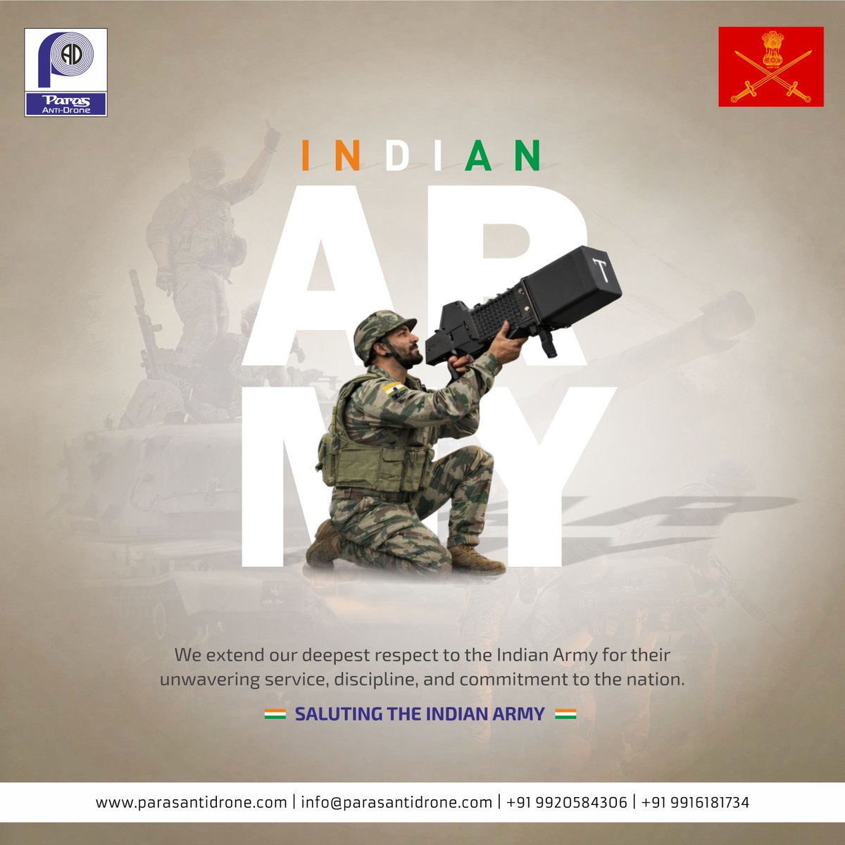 Paras Anti-Drone Technologies Pvt Ltd tweet media