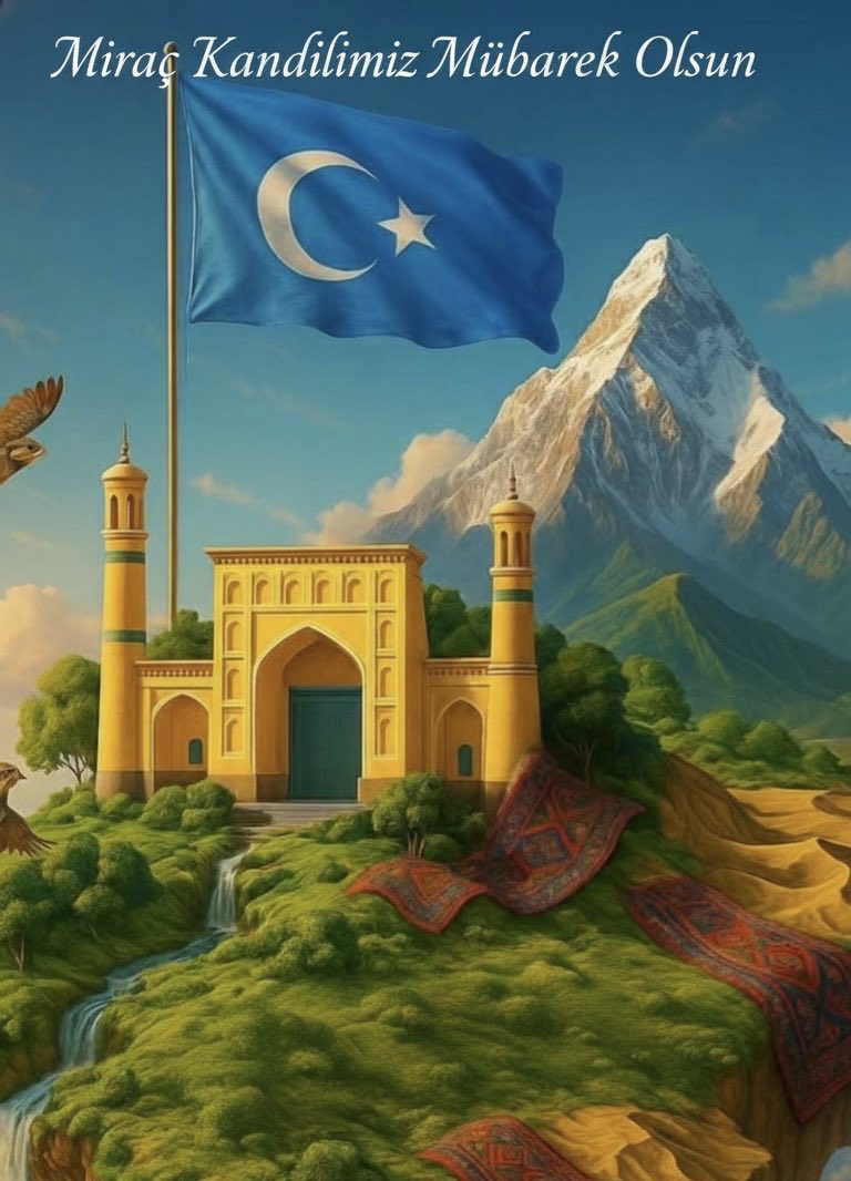 Miraç Kandili; zulmün Allah’a şikâyet edildiği, adaletin yeryüzüne dua olarak indiği gecedir.

Bu mübarek gecede; Doğu Türkistan’da susturulmak istenen duaları, karartılan kandilleri ve secdeleri yasaklanan mazlum Uygur Türklerini unutmadık, unutmayacağız.

 #MiraçKandili