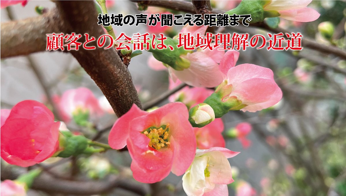 QUESTORY's tweet image. 【顧客との会話は、地域理解の近道】
地域を深く理解するには、顧客との対話の機会も重要です。
「地域の困りごと」といったテーマを設けて話し合ってみましょう。少し肩の力が抜けた場のほうが、本音は出やすいものです。
＃地域理解