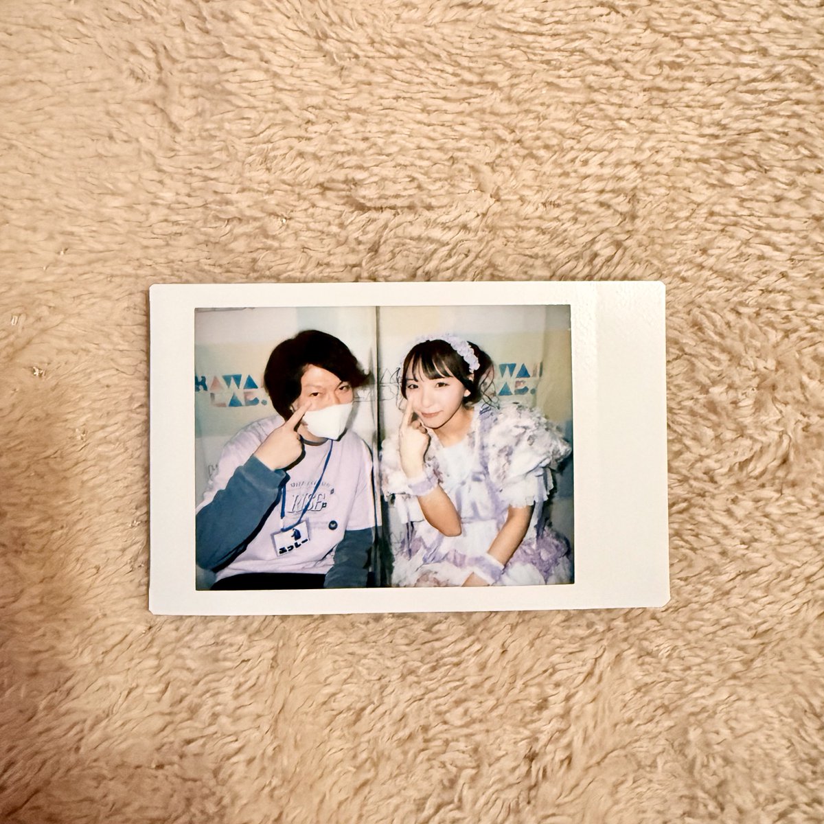 1/12 大特典会 6部 📍LaLa arena TOKYO-BAY 一緒に右目チェキ！ 莉世