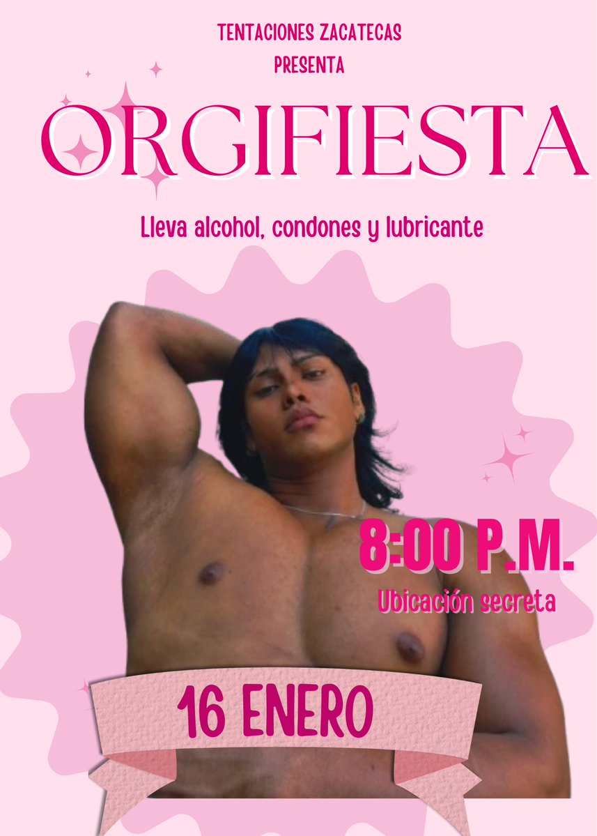 Orgias_zac's tweet photo. 🔥QUEDAN POCOS LUGARES 🔥

Si estás interesado, escríbeme lo más rápido que puedas, aún hay espacio para la primera orgía del año
#gay #bisexual #Zacatecas
#zacatecasgay https://t.co/u6XOPDC4Hb