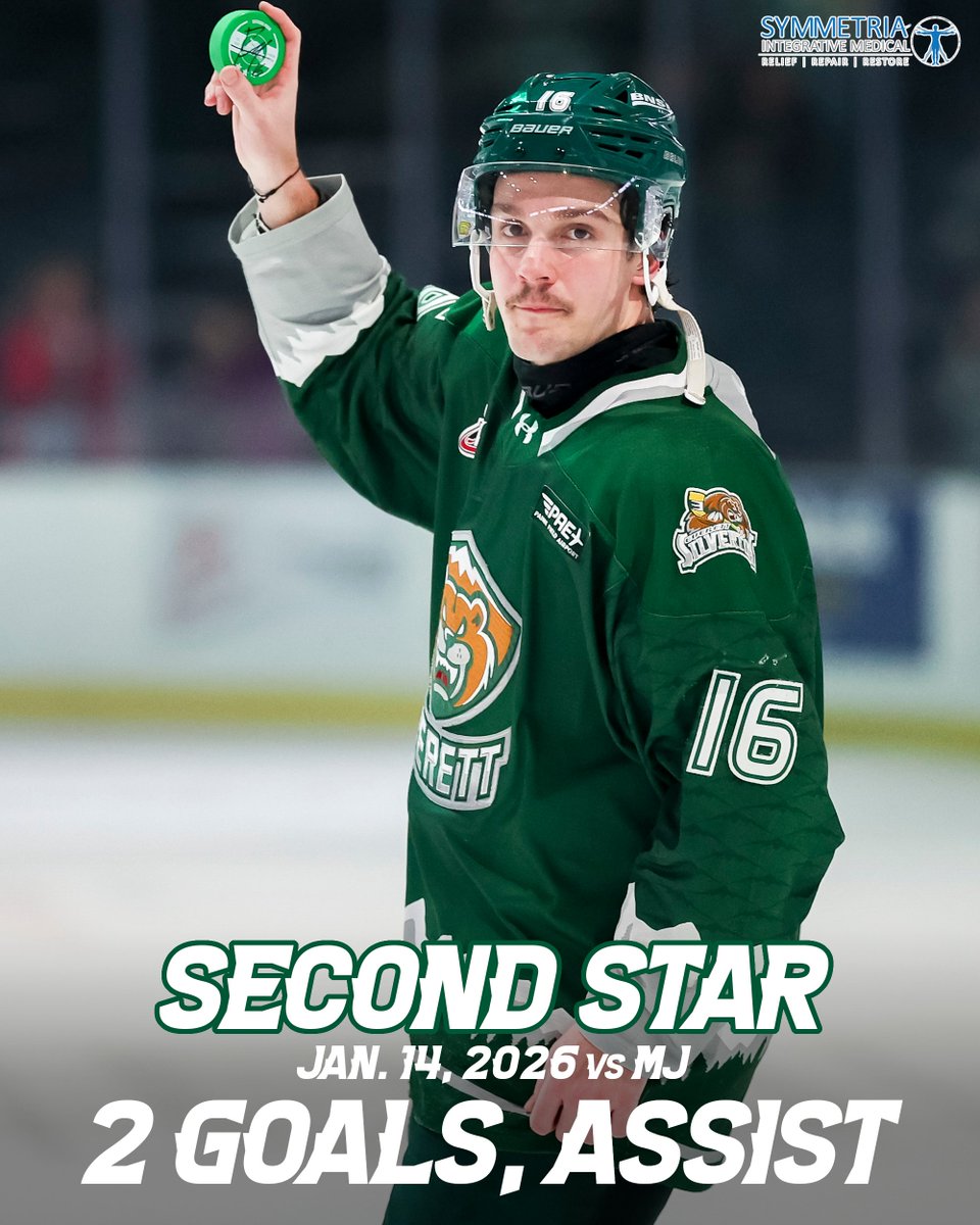 WHLsilvertips's tweet photo. Gould standard! https://t.co/lcOnVTdfKY