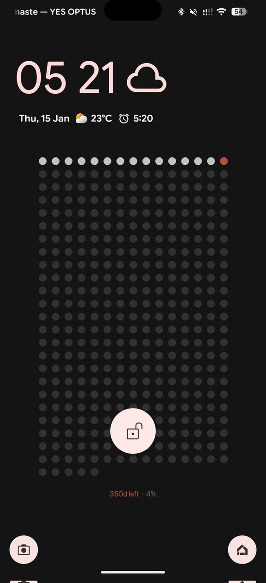 theganeshlife's tweet image. The Life Calendar
I love this dynamic wallpaper, changes everyday at the desired time. Customisable for days of life, year, or specific goals. Available on both iOS and Android.
#recommended