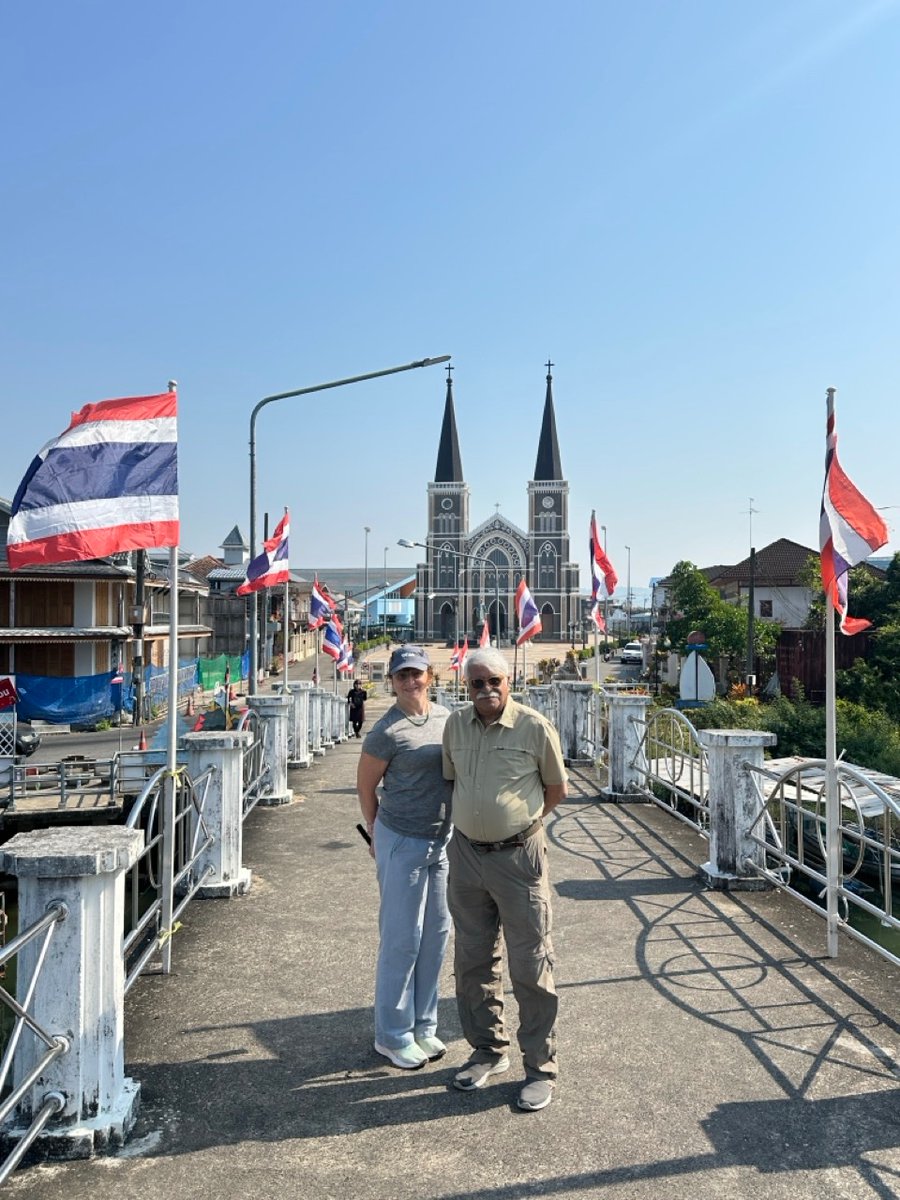 Road-tripping in &amp; around Chantaburi.

The old town is fascinating, spotless, &amp; fun to explore.

(Our driver is an enthusiastic photographer &amp; is happily documenting us at every single sight 😊)
