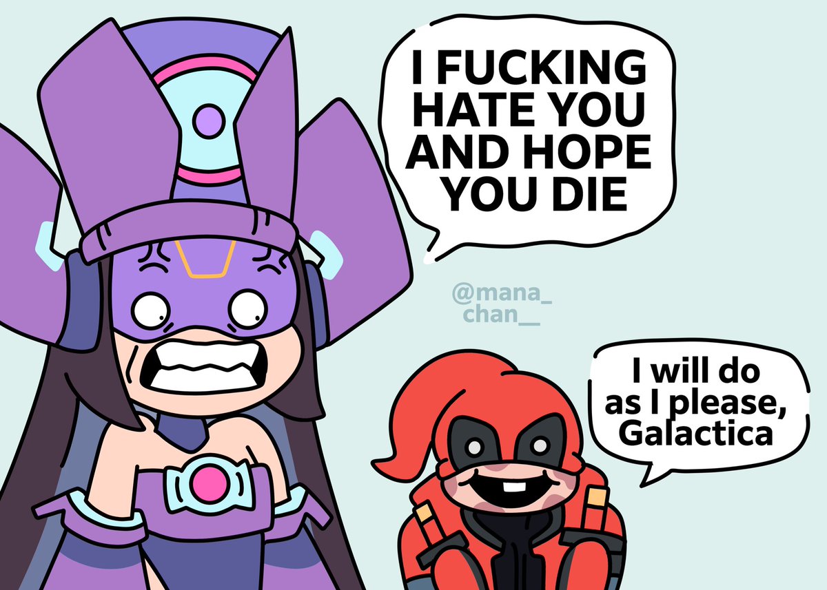 all I got out of the Galacta &amp; Deadpool interactions:
#MarvelRivals