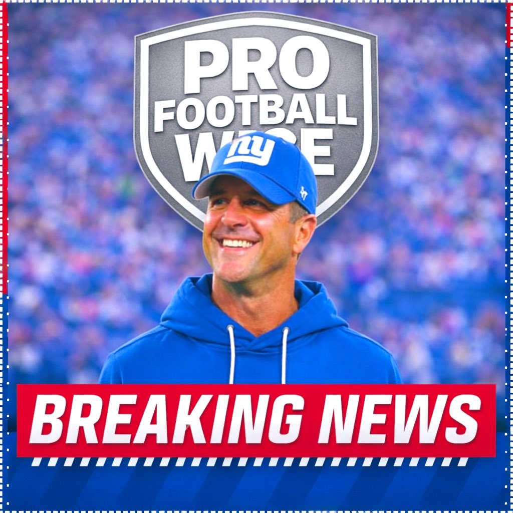 PFBWire's tweet photo. According to @AdamSchefter the #NYGiants and John Harbaugh are closing in on a deal to make him the next HC for big blue… https://t.co/mN1tVRsOj1