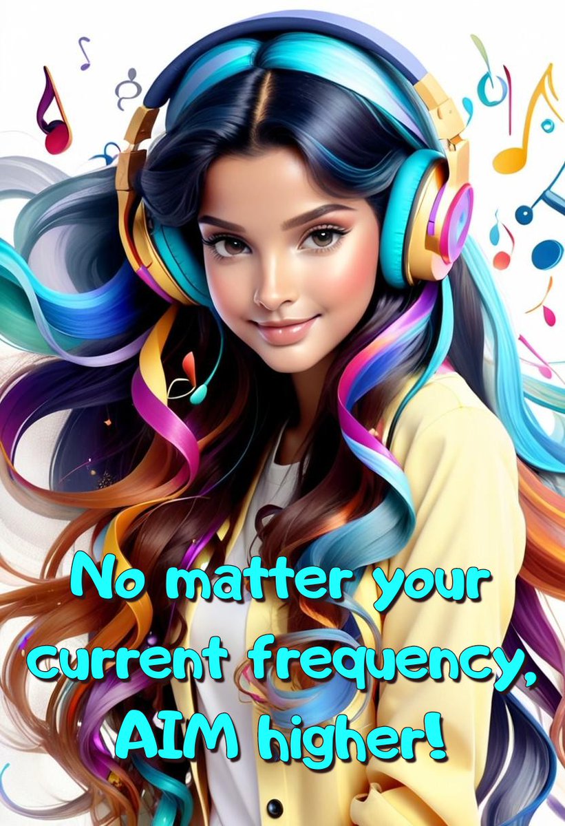 AxtroMagic's tweet image. No matter your current frequency, AIM higher!