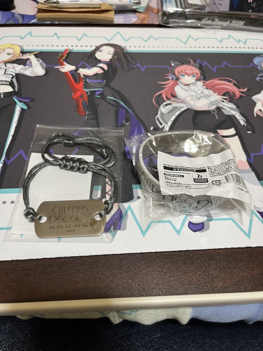 家に一旦帰って開封！！シリコンバンドホルダーは3個買って正解