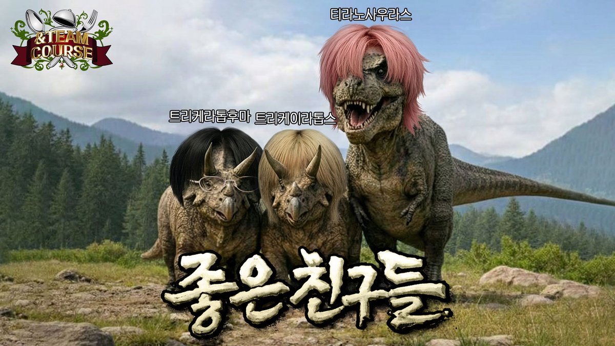 andTEAMofficial's tweet image. [&amp;amp;TEAM COURSE] 1화를 이렇게 백악기🦖스러운 썸네일로 시작해도 되는 걸까…? | Appetizer
(youtu.be/D3Odf0TXPHs)

#andTEAM #앤팀