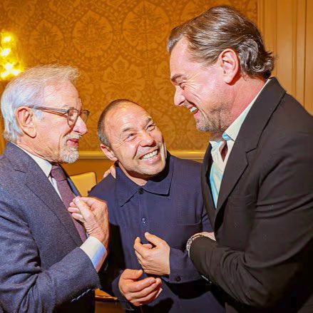 hepimp's tweet image. looks like a rich lord introducing his simpleton servant to a kindly old doctor.