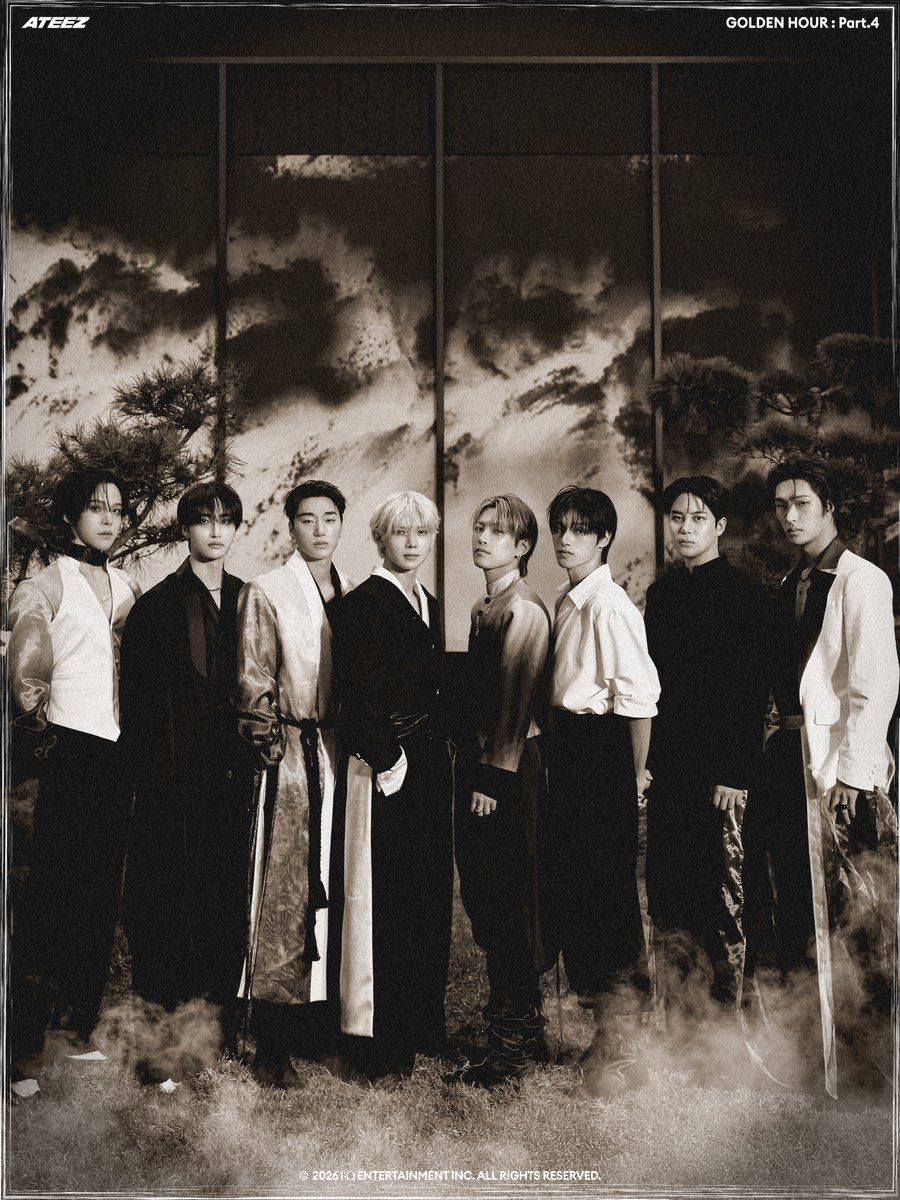 ATEEZofficial's tweet image. [📷] ATEEZ(에이티즈) GOLDEN HOUR : Part.4
Concept Photo 1

2026. 02. 06 2PM RELEASE

📎Pre-save/add: ateez.sng.to/golden-hour-pa…

#ATEEZ #에이티즈
#GOLDENHOUR #GOLDENHOUR_Part4
