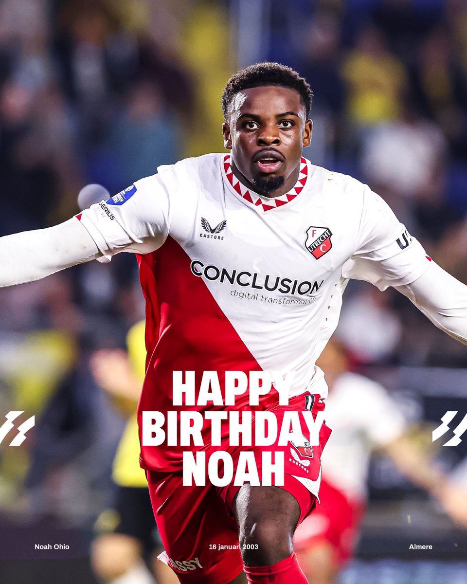 fcutrecht's tweet photo. Enjoy it, Noah 🌟 https://t.co/uyCKCAfO7a