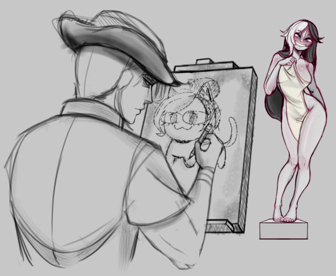 La vida imita a el arte....asi era la frase no?