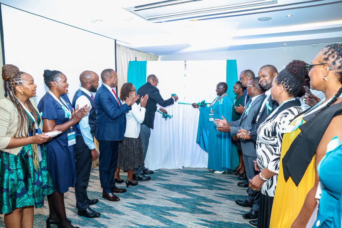 HonAdenDuale's tweet photo. As we mark the National Cervical Cancer Awareness Month, I presided over the launch of the Kenya National Cervical Cancer Elimination Plan (2026–2030), a national commitment to end a largely preventable disease that continues to claim the lives of too many Kenyan women.

Our new roadmap aligns Kenya with the three-fold strategy, a roadmap built to achieve the global 90–70–90 targets: 90% of girls vaccinated by age 15, 70% of women screened with high-performance tests and 90% of those diagnosed receiving comprehensive treatment.

We have shifted to a single-dose HPV vaccine, now offered free to all girls aged 10–14, expanded community screening with advanced HPV DNA testing and strengthened treatment systems nationwide. 

Backed by the Social Health Authority (SHA), these reforms guarantee affordable and uninterrupted care.

With counties, schools, civil society, led by Kenya Network of Cancer Organizations (KENCO) and other partners, we are building a future where no girl is left unprotected, no woman unscreened and no patient untreated.