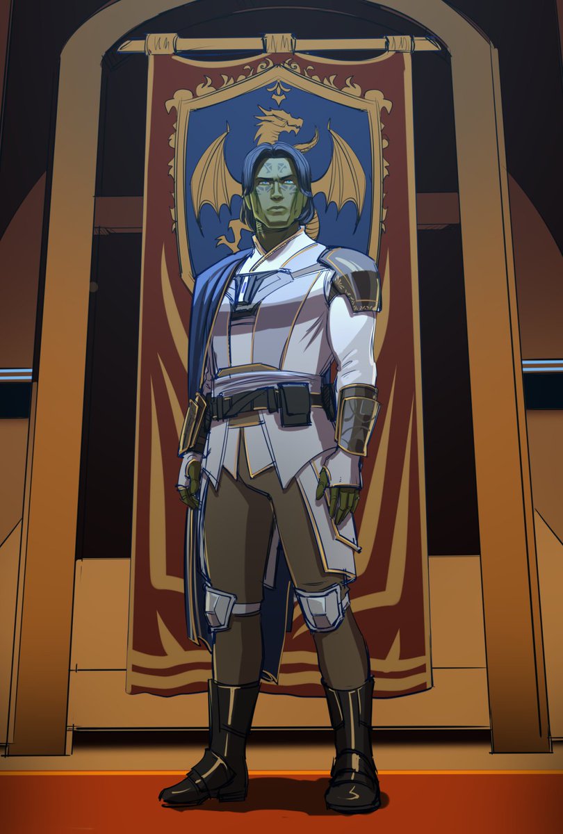 BirdyRaider's tweet image. OC commission: Asmoran Culdacar

#starwarsmemes #starwarsart #starwarsfanart #Mirialan #commission #commisionsopen #swtor #kotor #wip #sketch #workinprogress