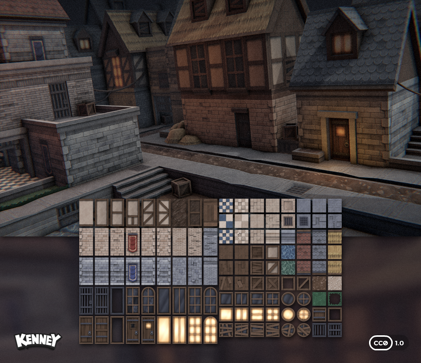 KenneyNL's tweet image. Retro Textures 1 is out now! 🎉

Completely free to download and use in any of your projects. Includes 115 textures like walls, floors, windows, doors and much more!

kenney.nl/assets/retro-t… (no tracking, no ads, no sign-up, etc.)